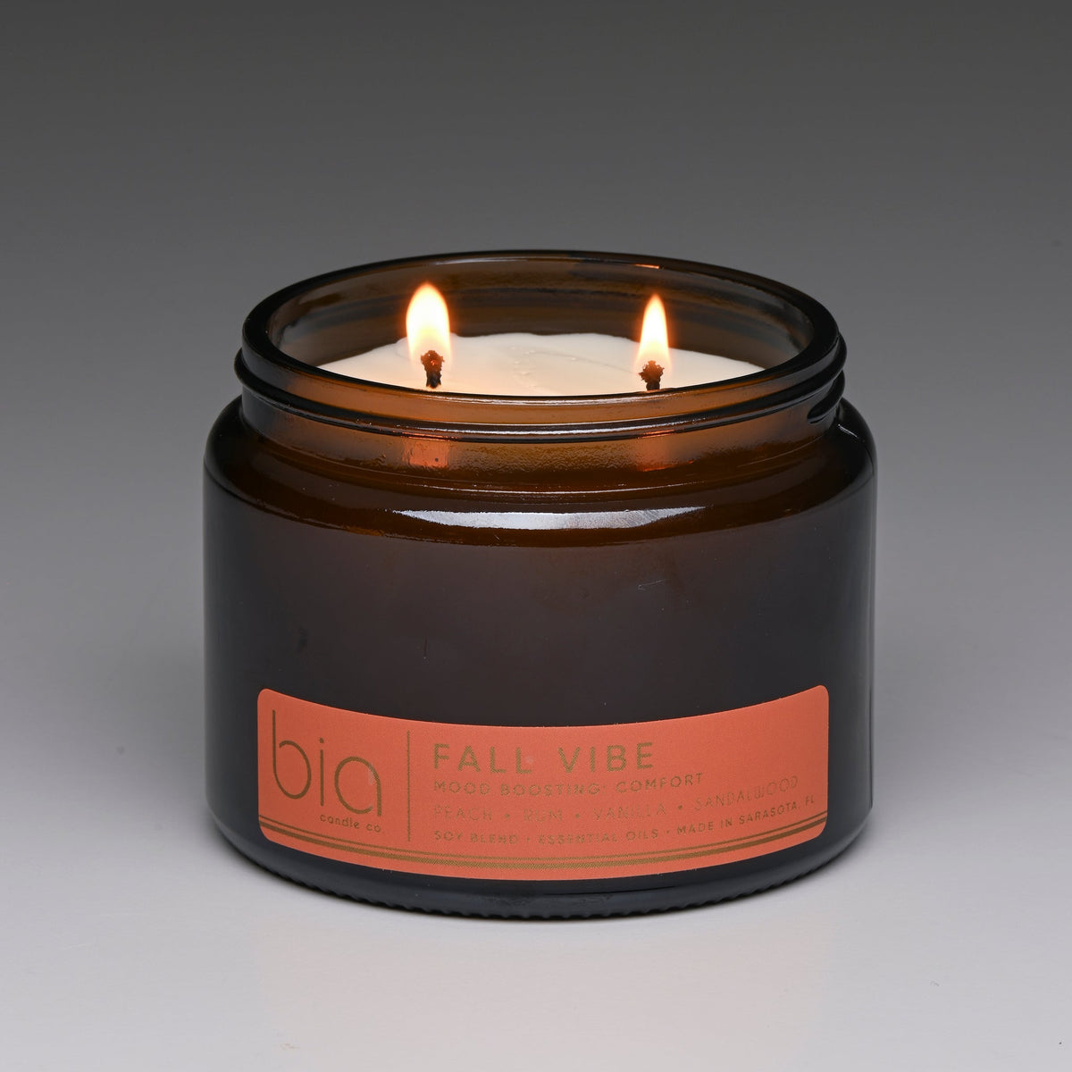Fall Vibe Functional Mood Boosting Candle - Calming & Grounding