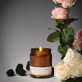 No Man’s Rose Soy Blend Candle — Blooming Rose, Currant & Moss