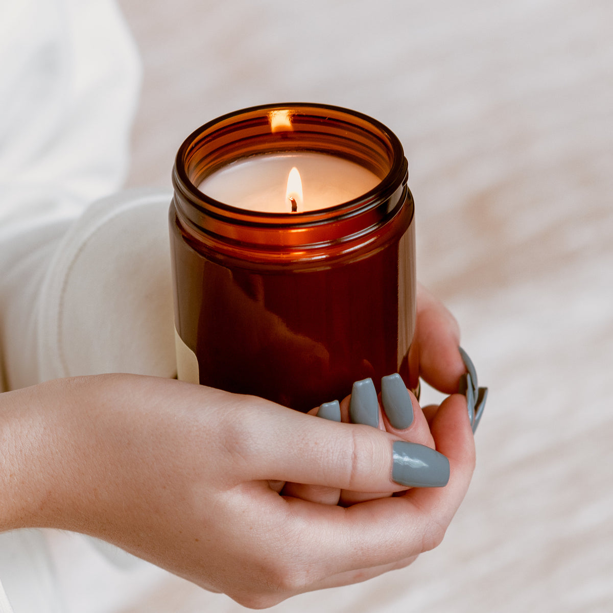 Enlighten Me Soy Blend Candle — Orange Peel, Pomegranate & Vanilla
