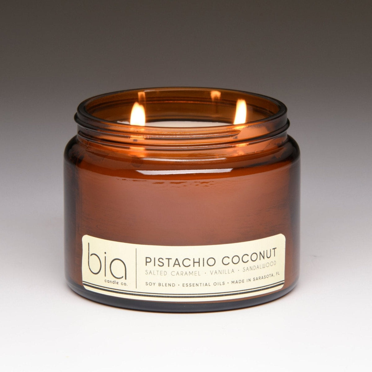 Pistachio Coconut Soy Blend Candle — Coconut, Pistachio & Vanilla