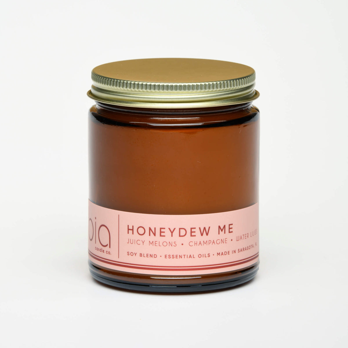 Honeydew Me Soy Blend Candle — Honeydew, Watermelon & Champagne